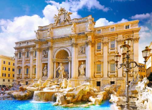 Fountain di Trevi ,Rome. Italy.