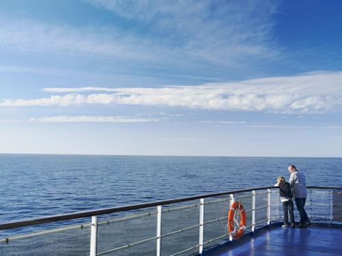 Guests on deck